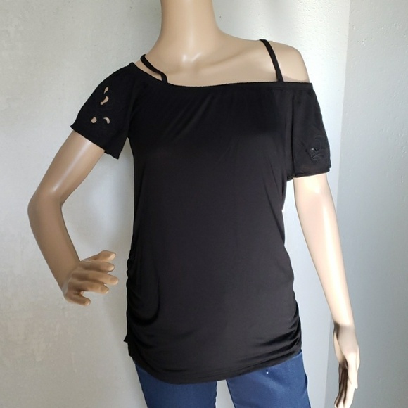 Old Navy Maternity cold Shoulder Top Xs - Picture 1 of 11